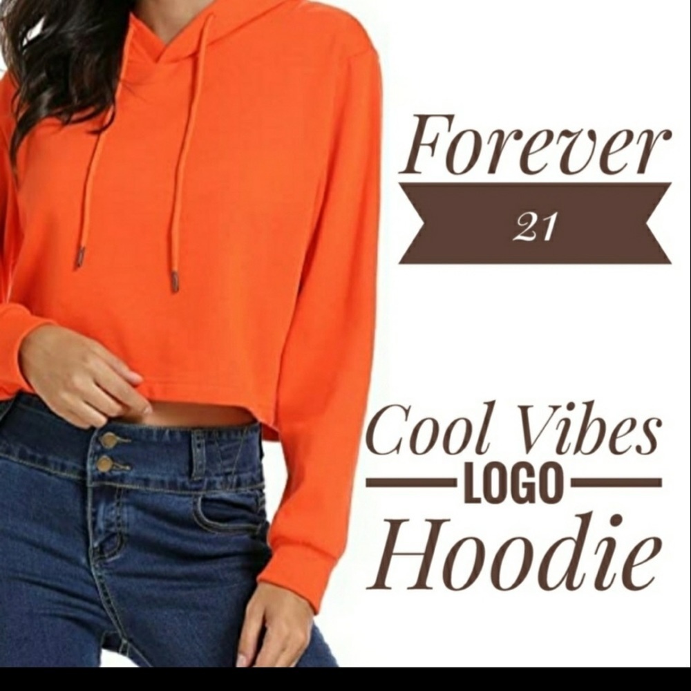 Forever 21 Cropped Hoodie